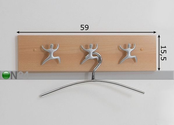 Naulakko HOOK mitat