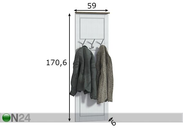 Naulakko Ilona mitat