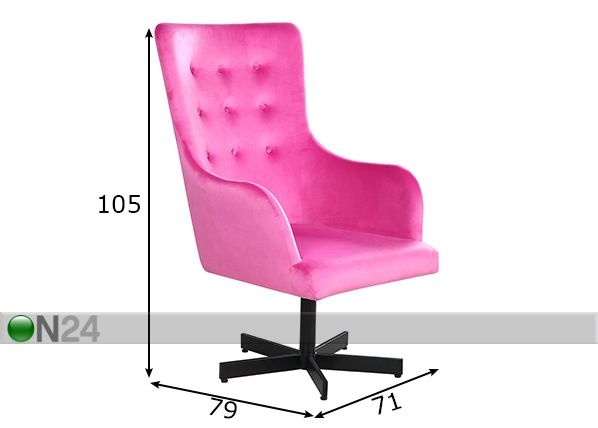Nojatuoli Sit mitat