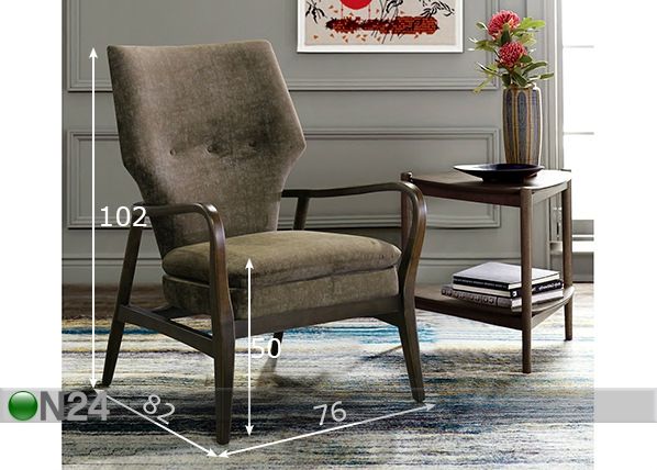 Nojatuoli Sofa mitat