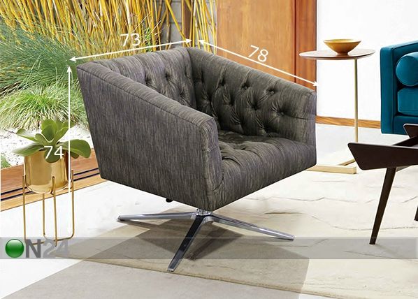 Nojatuoli Sofa mitat