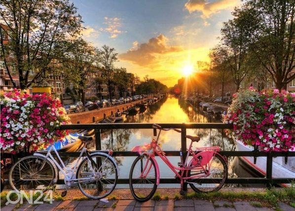Non-woven tapetti Amsterdam Channels 360x270 cm