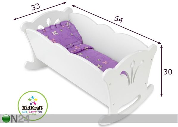 Nuken kehto KidKraft mitat