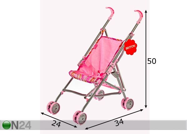 Nukenrattaat BRITTON BASIC mitat