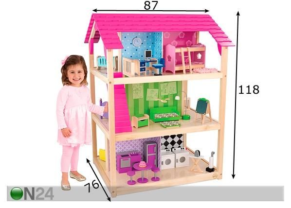 Nukkekoti KidKraft NOOBEL mitat