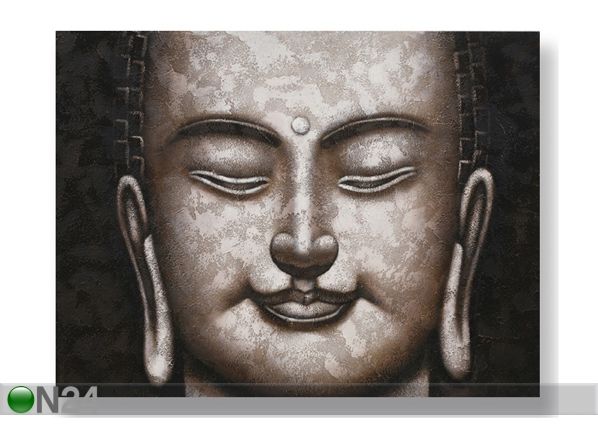 Öljymaalaus kankaalla BUDHA 60x60 cm