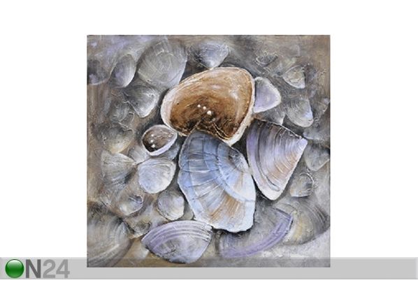 Öljymaalaus kankaalla CLAM 50x50 cm