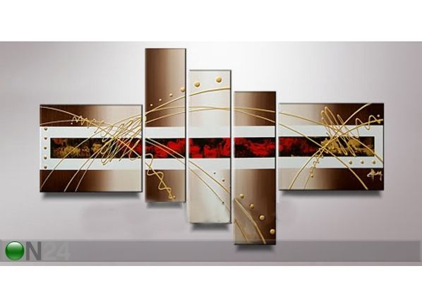 Öljymaalaus kankaalla JUHLA 110x190 cm