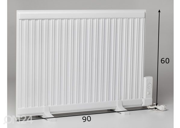Öljypatteri 700 W mitat