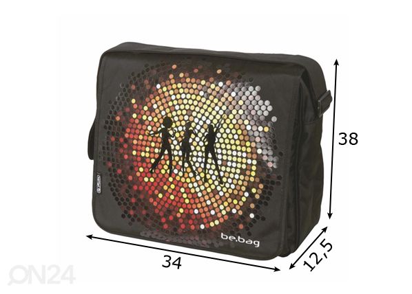 Olkalaukku BE BAG DANCE mitat
