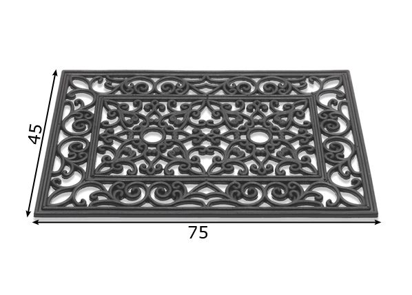Ovimatto Antiek 45x75cm, french lily mitat