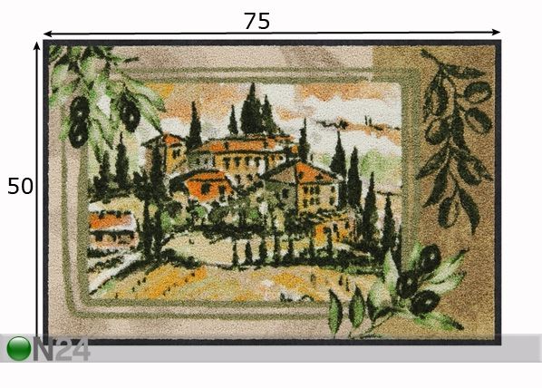 Ovimatto Big Landscape 50x75 cm mitat