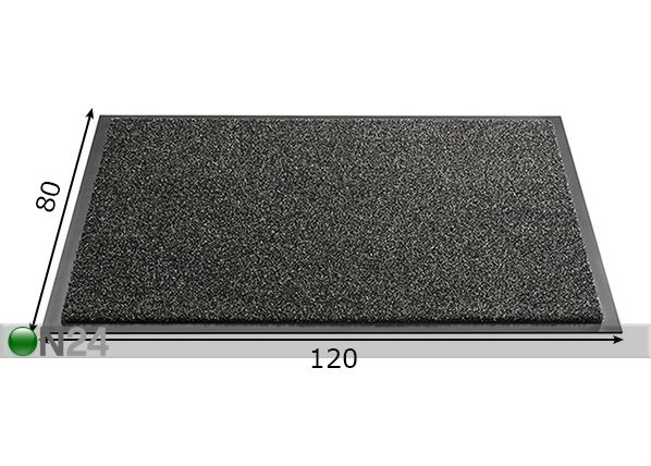 Ovimatto Briljant 80x120 cm mitat