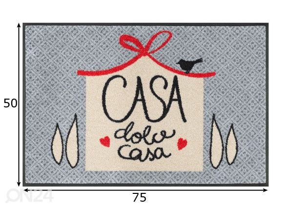 Ovimatto Dolce Casa 50x75 cm mitat