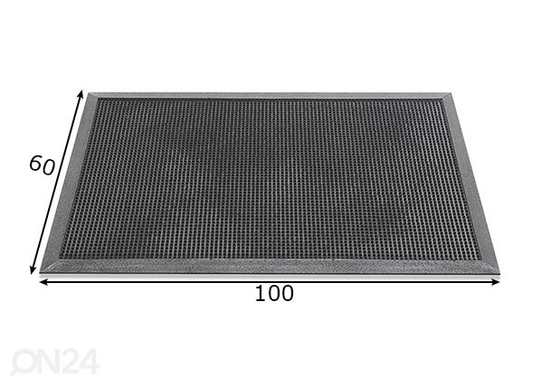 Ovimatto Fingertip 60x100 cm mitat