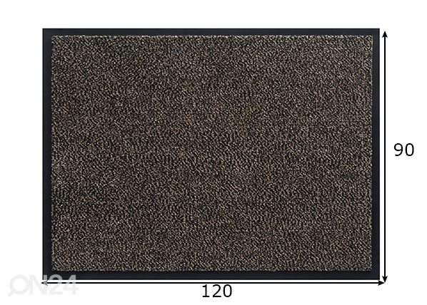 Ovimatto Mars 90x120 cm mitat