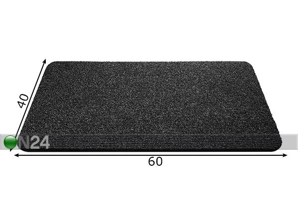 Ovimatto Mega Rib 40x60 cm mitat