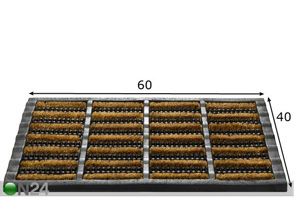 Ovimatto MUDBUSTER 40x60 cm mitat