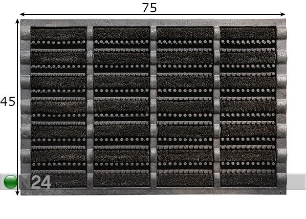 Ovimatto Mudbuster 45x75 cm mitat