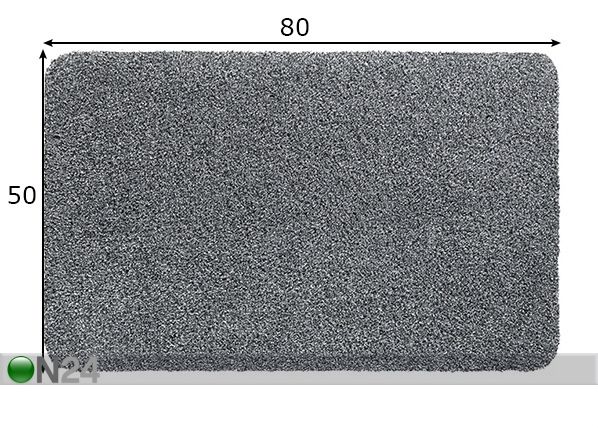 Ovimatto Natuflex 50x80 cm mitat