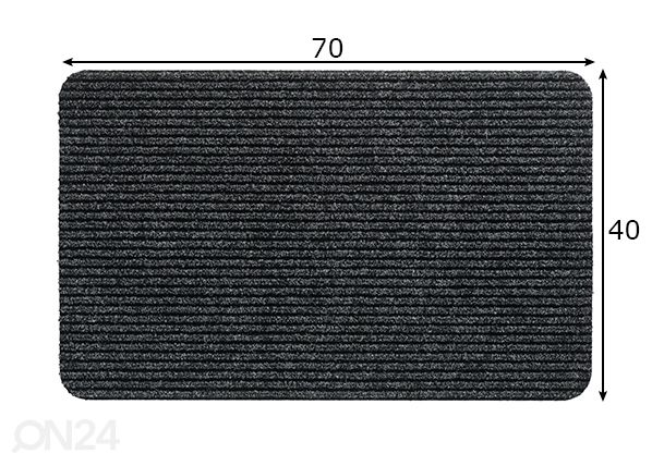 Ovimatto Renox 40x70 cm mitat