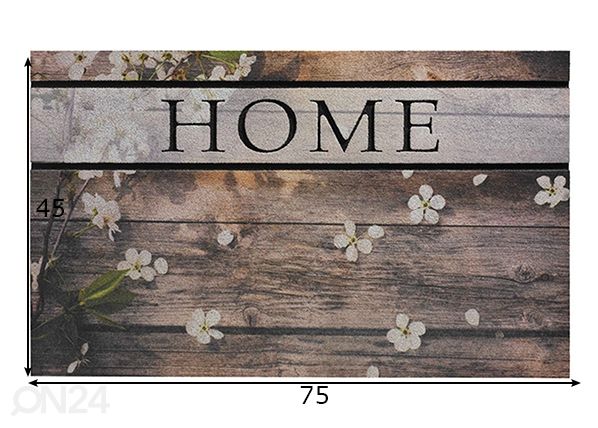 Ovimatto Residence 45x75 cm mitat