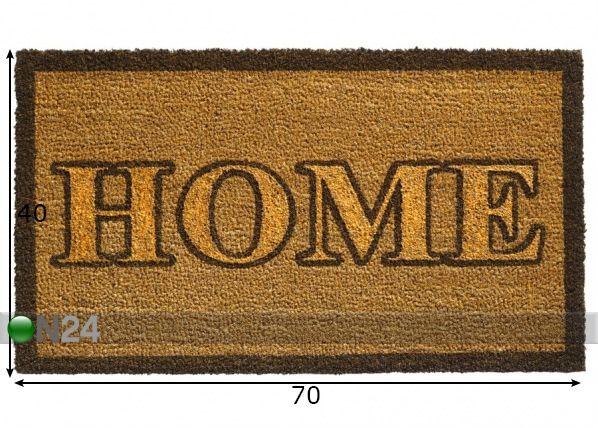 Ovimatto RUCO GLITTER 40x70 cm mitat