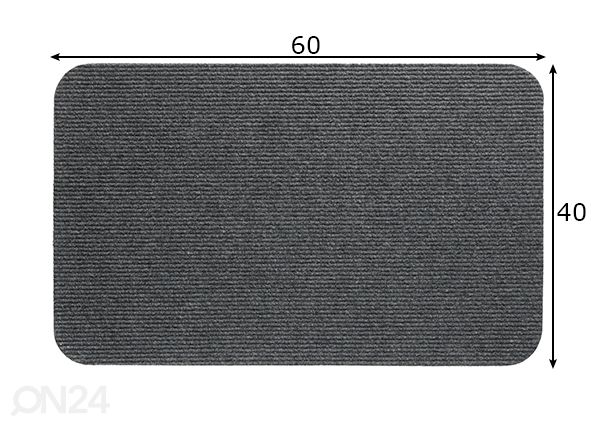 Ovimatto Speedy 40x60 cm mitat