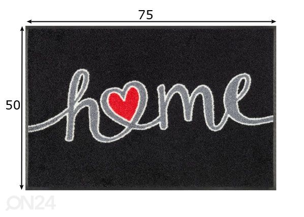 Ovimatto Swinging Home 50x75 cm mitat