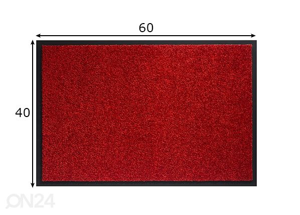 Ovimatto TWISTER 40x60 cm mitat