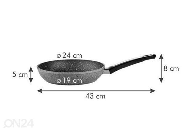 Paistinpannu Tescoma i-Premium Stone Ø 24 cm mitat