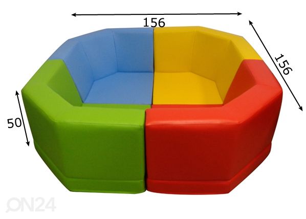 Pallomeri Dry Pool mitat