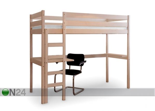 Parvisänky, koivu 80x200 cm