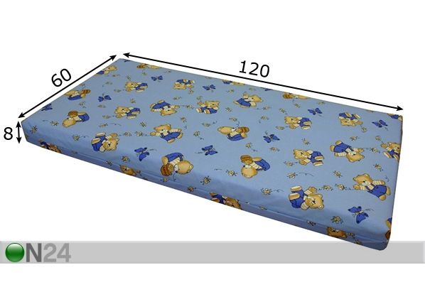 Patja 60x120 cm mitat