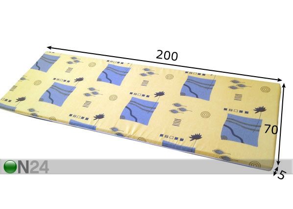 Patja 70x200 cm mitat