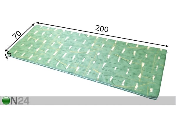 Patja 70x200 cm mitat