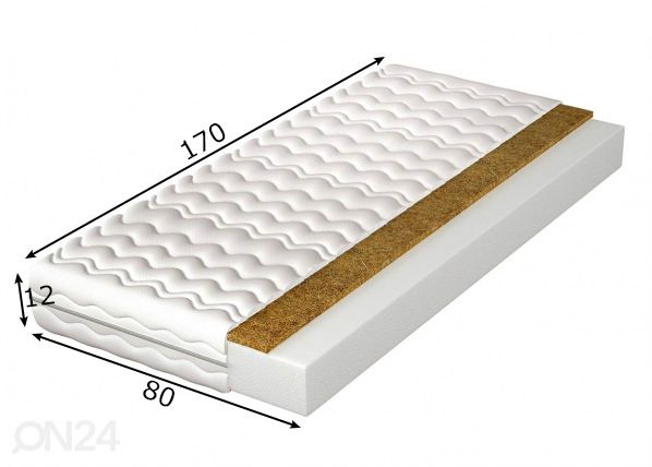 Patja Ares 13 80x170 cm mitat