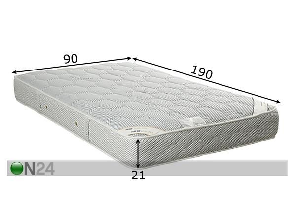 Patja OLYMPIA 90x190 cm mitat