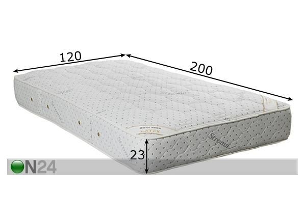 Patja PASSION 120x200 cm mitat