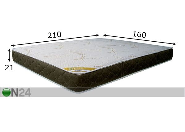 Patja REVA 160x210 cm mitat