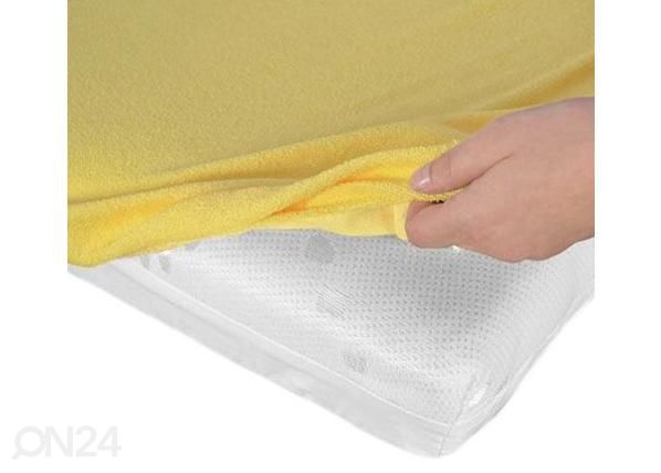 Patjansuojus keltainen 80x180 cm