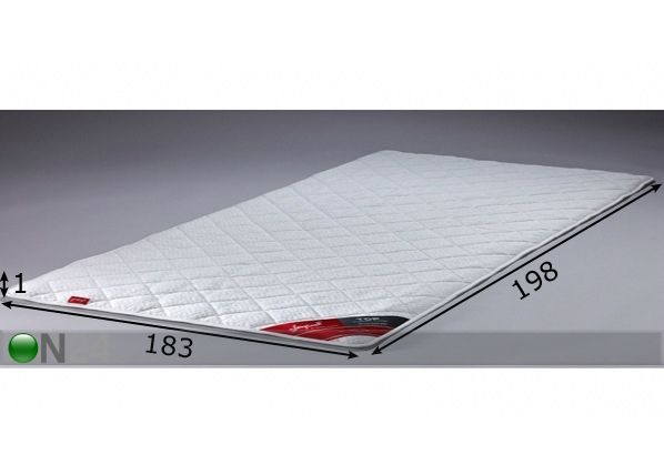 Patjasuojus TOP HYGIENIC COVER 183x198 cm mitat
