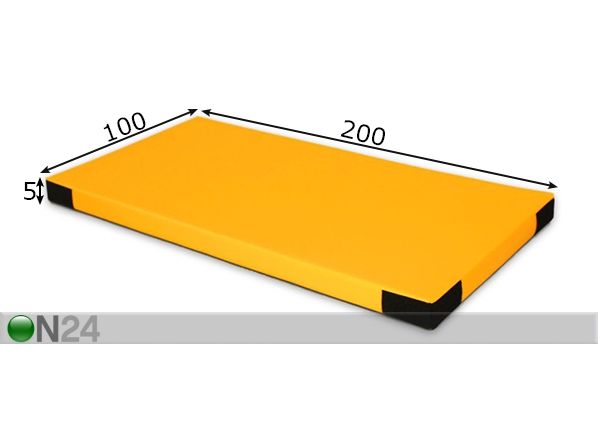 Pehmeä alusta/ matto 100x200 mitat
