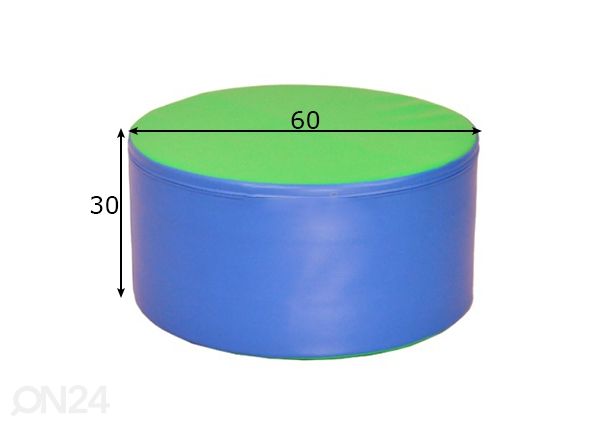 Pehmeä moduuliosa 3 mitat