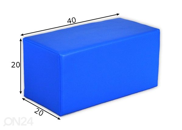 Pehmeä moduuliosa A mitat