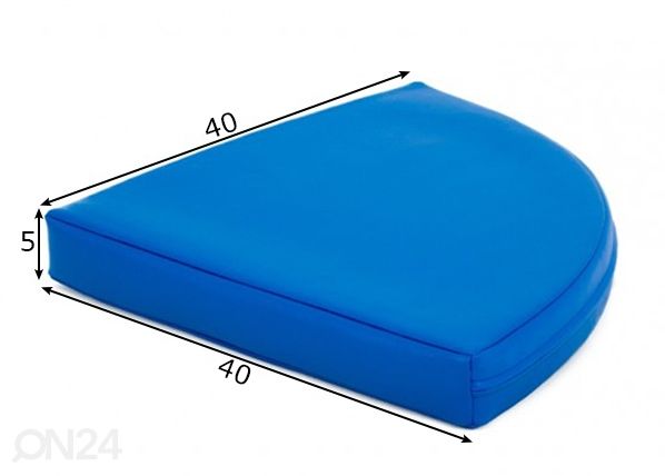 Pehmeä moduuliosa D mitat