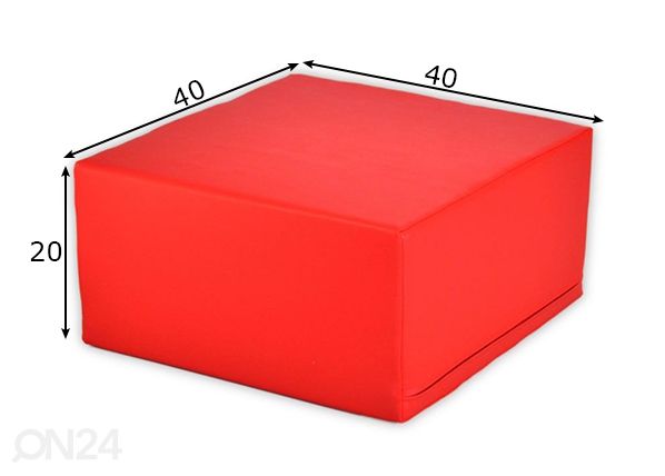 Pehmeä moduuliosa F mitat