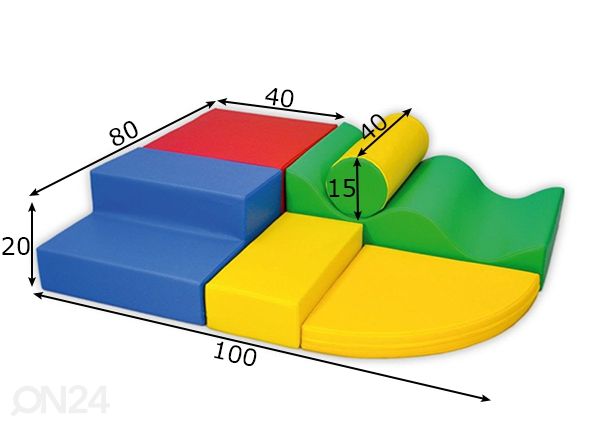 Pehmeät moduuliosat SET 28 mitat