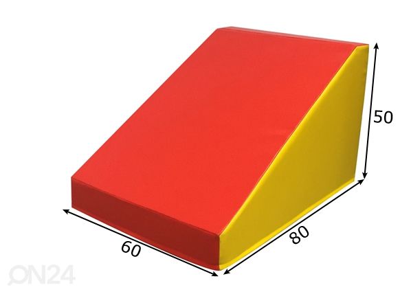 Pehmeät moduulipalikka Slide mitat