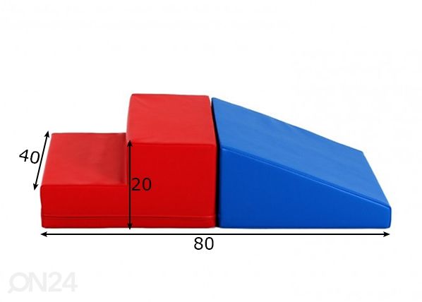 Pehmeät moduulit Set 29 mitat